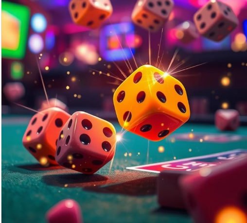 Simulasi virtual sports dengan grafik modern dan tampilan realistis