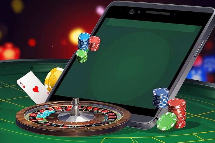 Tampilan antarmuka platform hiburan sports dan casino dengan desain modern dan ramping